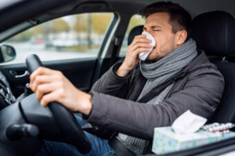 Kiszámolták, mennyivel romlik a reakcióidő, ha náthásak vagyunk