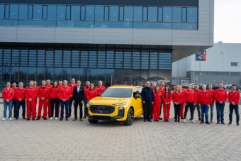 Bemutatták a győri Audi-gyár legújabb büszkeségét