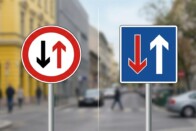 Sok autósnak fogalma sincs, mi a különbség ezen két KRESZ-tábla között 2