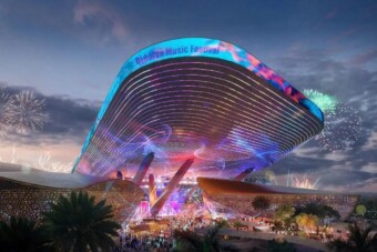 Már épül a 20 emeletes Forma-1-es kanyar