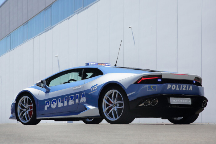 Imádják az olasz rendőrök a szolgálati Lamborghinit 4