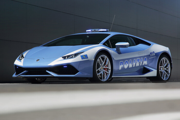Imádják az olasz rendőrök a szolgálati Lamborghinit 2