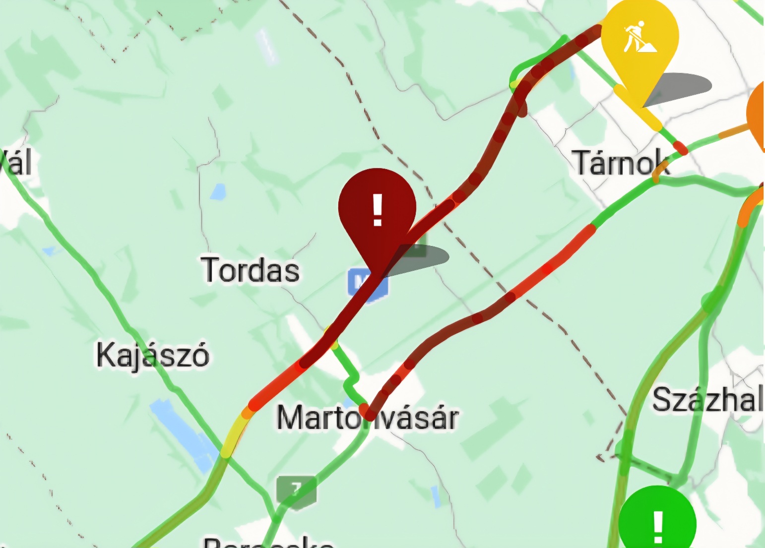 Kilométeres torlódás van két autópályánkon is 1