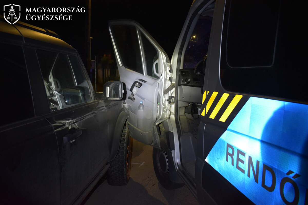 Autóval támadt a rendőrökre a megvadult nyírségi sofőr