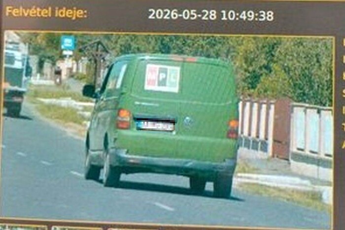 Sietett a nógrádi postás, kétszer is lekapta a traffipax