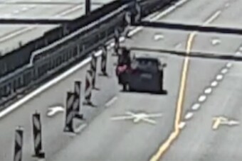 A terelés végén akart előzni a motoros, irtózatos taknyolás lett belőle