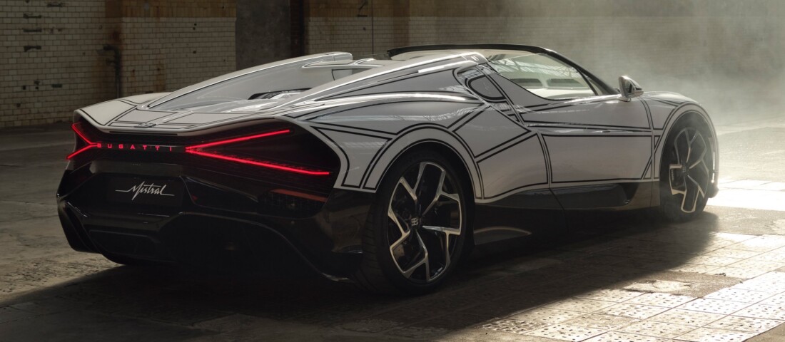 Grandiózus szabásminta a legújabb Bugatti