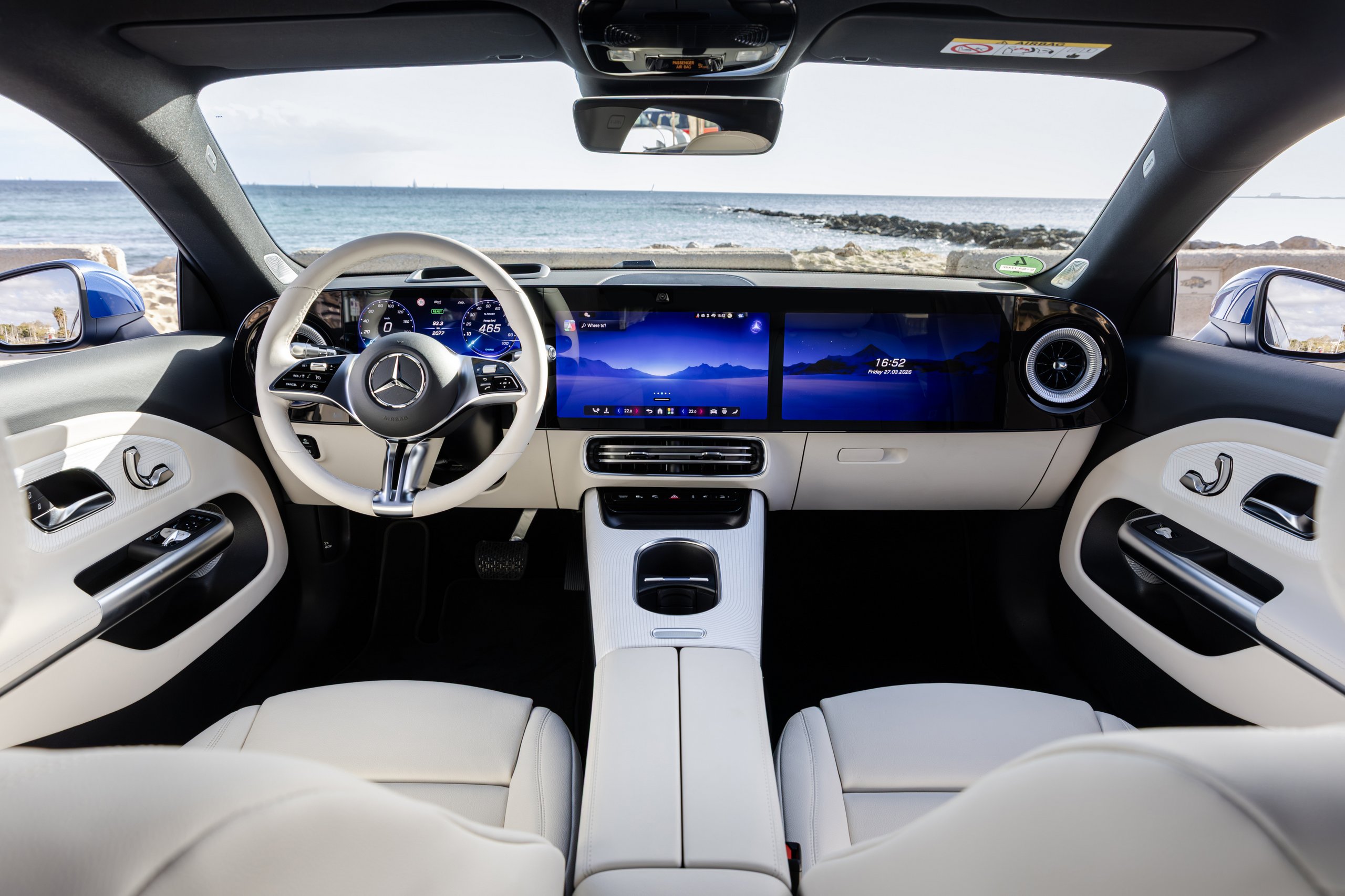Pressefahrvorstellung auf Mallorca Foto- und Videomaterial des neuen CLA Shooting Brake Press Test Drive at Mallorca Photo and video assets of the all-new CLA Shooting Brake | Vezess
