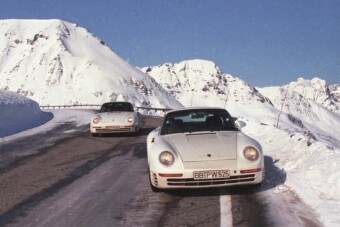 Így tesztelték a zord északon a 80-as évek Porsche-legendáját
