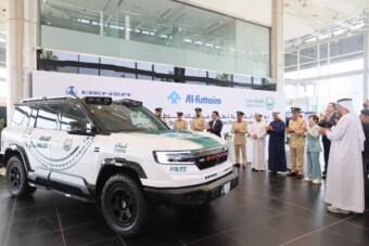 Váratlan autót újított a szuperautóiról híres dubaji rendőrség