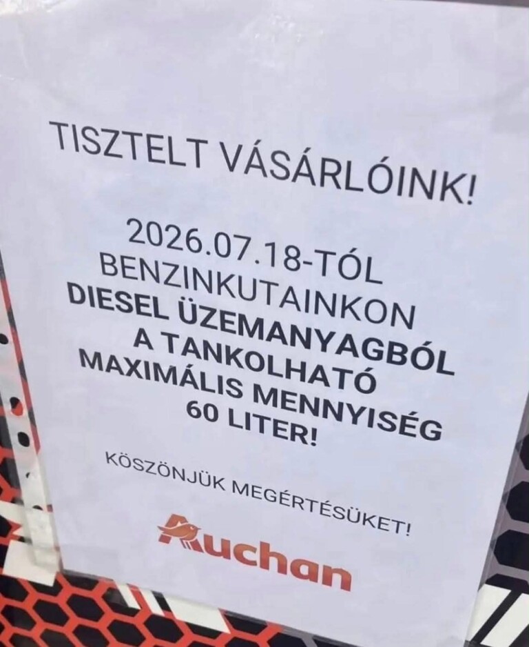Korlátozták a tankolást az egyik hazai kúthálózatnál 1 Korlátozták a tankolást az egyik hazai kúthálózatnál 1