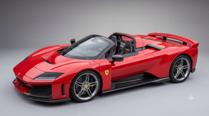 Jön a nyitható tetős Ferrari F80, az Aperta 1