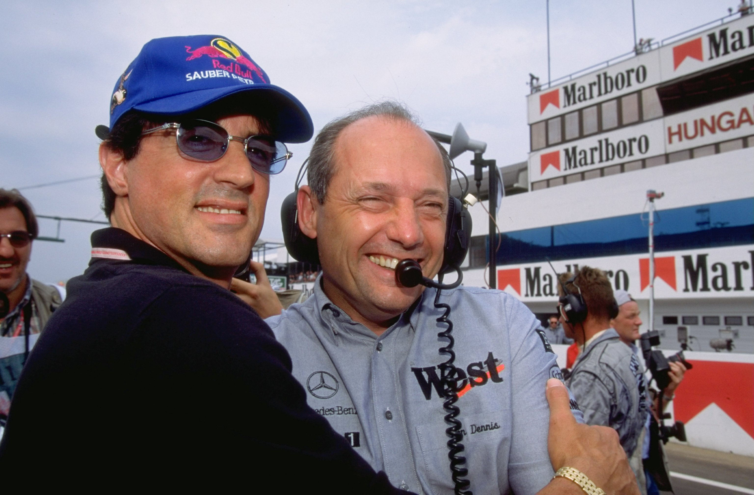 Sylvester Stallone and Ron Dennis | Vezess