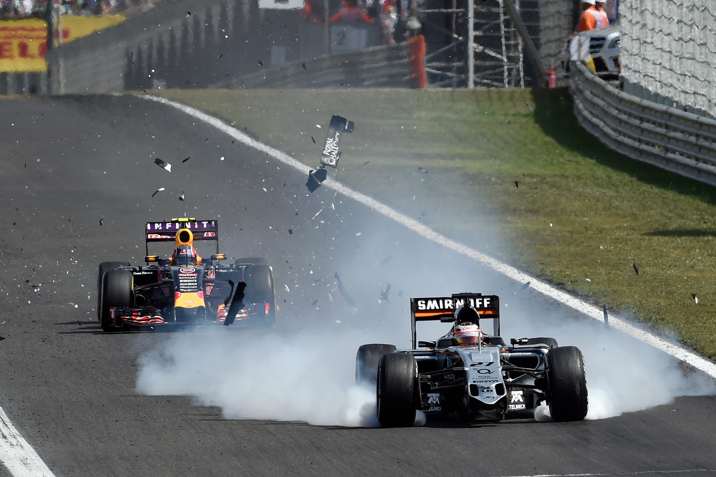 Niko Huelkenberg Frontschaden formula 1 GP Ungarn | Vezess