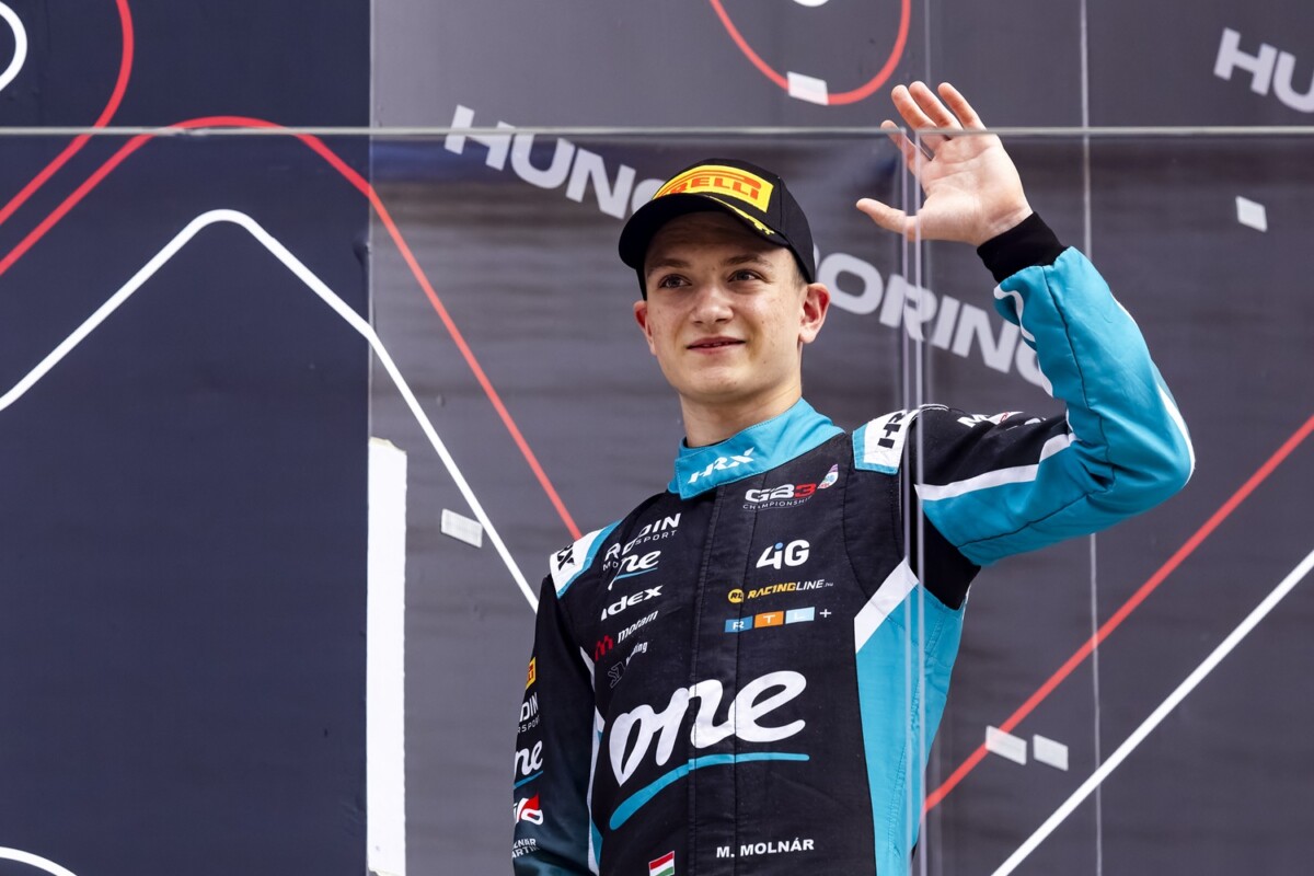 Dobogón végzett a magyar tehetség a Hungaroringen
