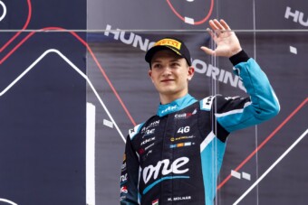 Dobogón végzett a magyar tehetség a Hungaroringen