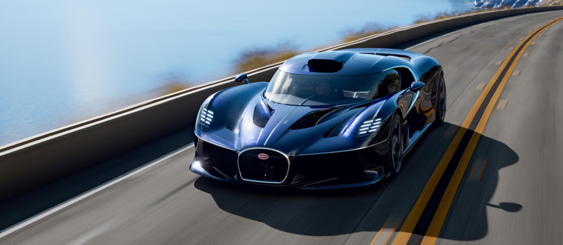 Lovas autót épített a Bugatti, már megint