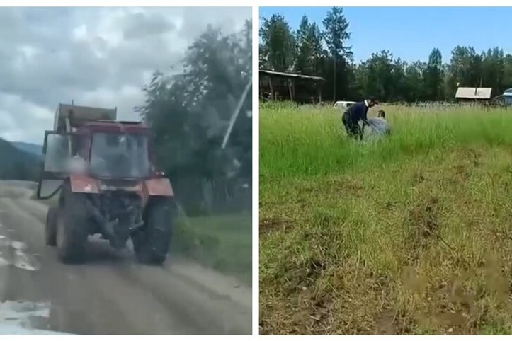 Részegen menekült traktorral a rendőrök elől, kilőtték a kerekét