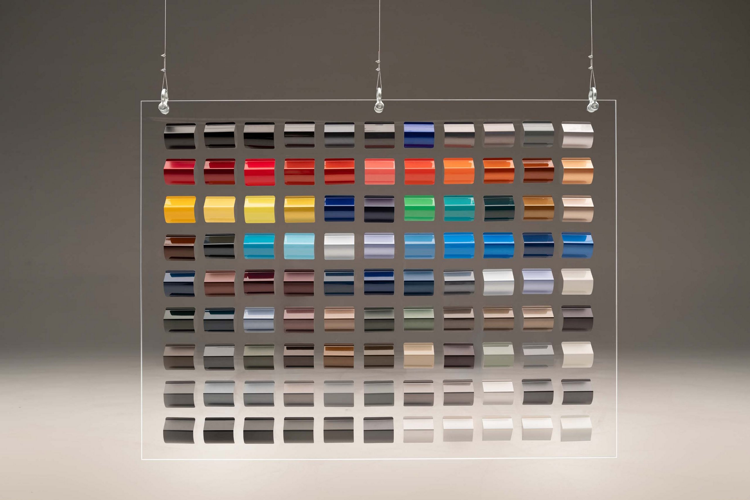 A sampling of color options for the 2027 Curated by Cadillac ESC | Vezess