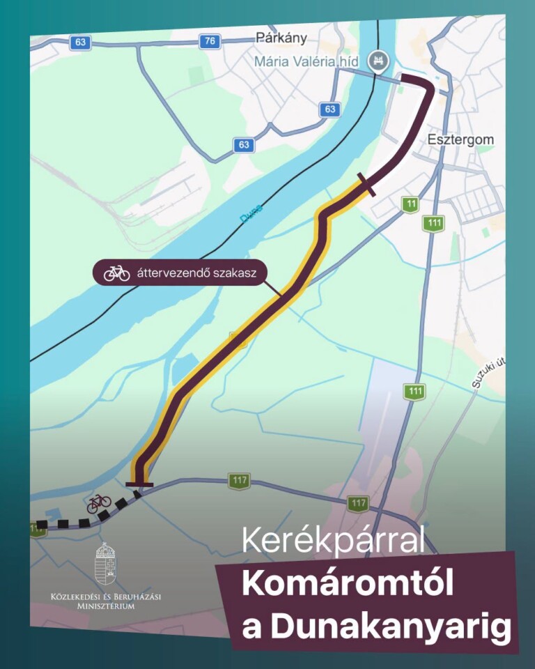 Vitézy: összefüggő kerékpárút jöhet létre két magyar város között 1 Vitézy: összefüggő kerékpárút jöhet létre két magyar város között 1