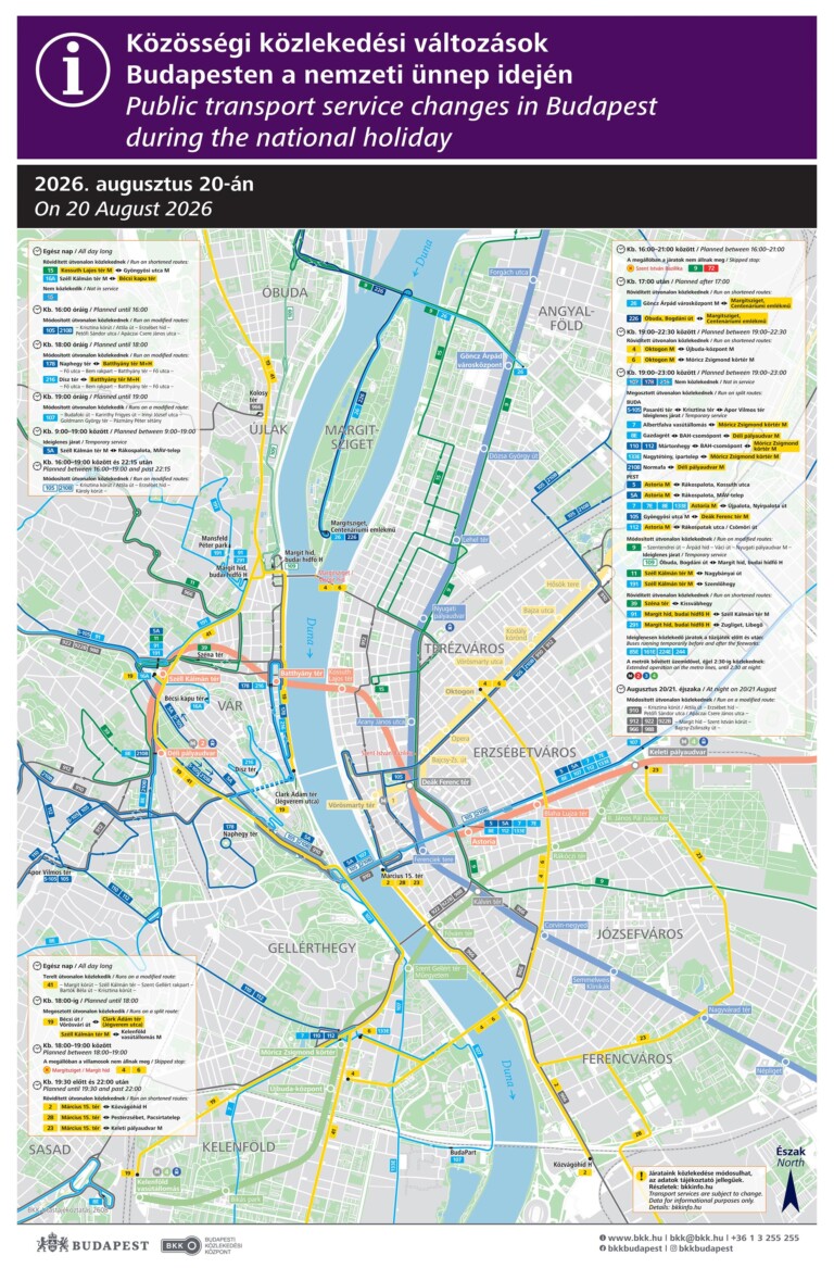 Fél Budapest járhatatlan lesz augusztus 20. miatt, itt a lezárások listája 1 Fél Budapest járhatatlan lesz augusztus 20. miatt, itt a lezárások listája 1