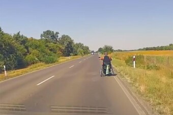 A rendőr szava is elakadt attól, amit a 6-os úton látott maga előtt