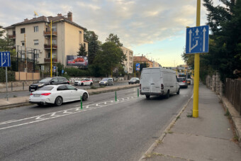 A forgalom átalakításával segítették a buszok közlekedését két kerületben, de volt értelme?
