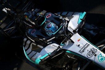 Beleköpött Russell az olasz F1-rajongók levesébe