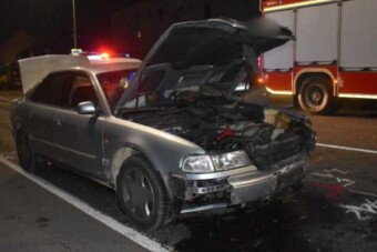 A rendőrök is csak néztek, amikor kihívták őket ehhez a balesethez