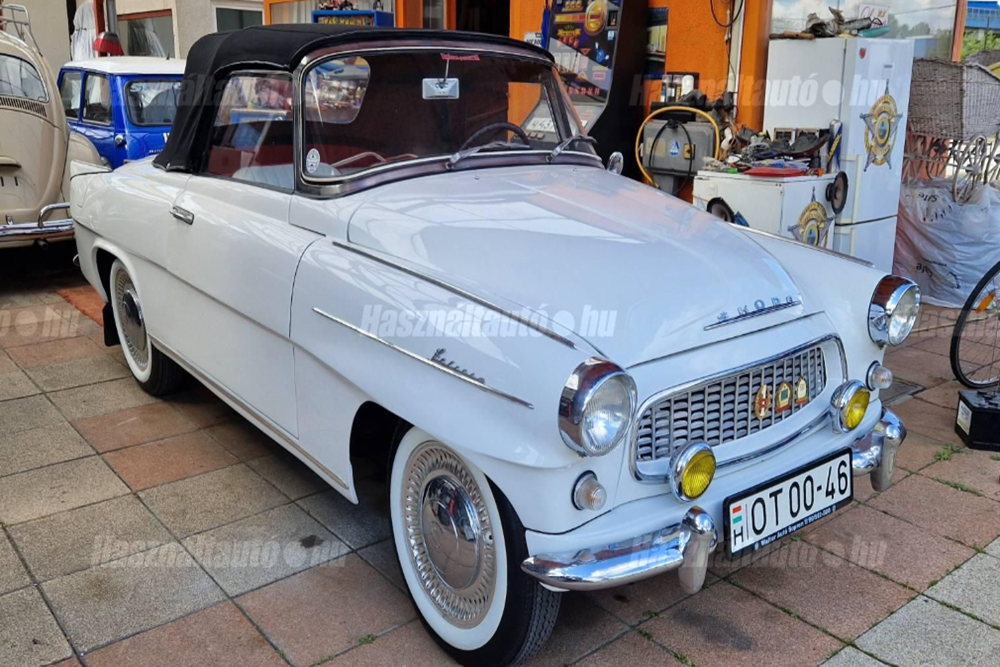 Patika állapotú, 66 éves Škoda került eladósorba