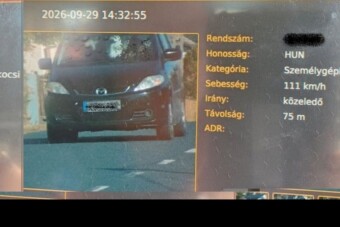 Mit érdemel az a bűnös, aki 50 helyett 111-gyel száguldozik? Itt a rendőrség válasza