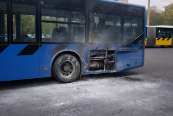 Videón, mennyit sikerült megmenteni a Szegeden kigyulladt buszból