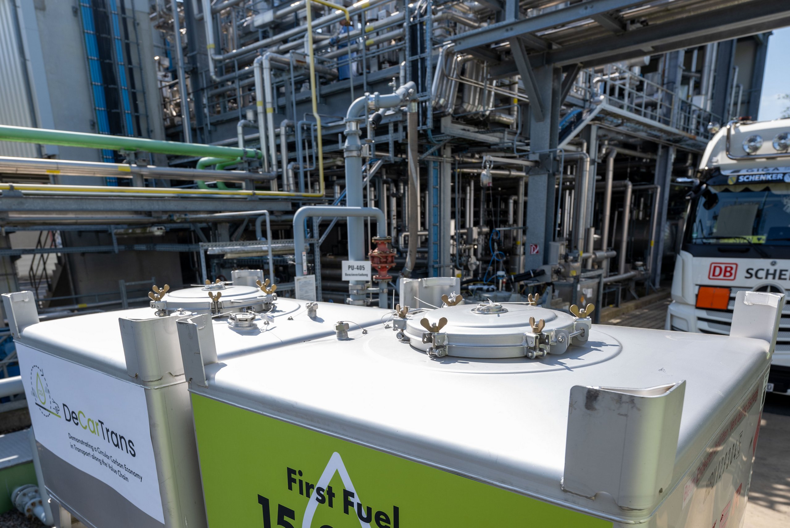Large-scale test facility for e-fuels in Freiberg | Vezess