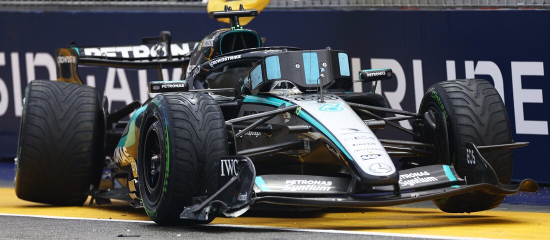 Leszakadt az ég, 9 kieső az F1-sprinten