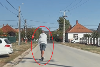 Videón a jelenet, amiért a rendőrök azonnal eljárást indítottak a rolleres ellen