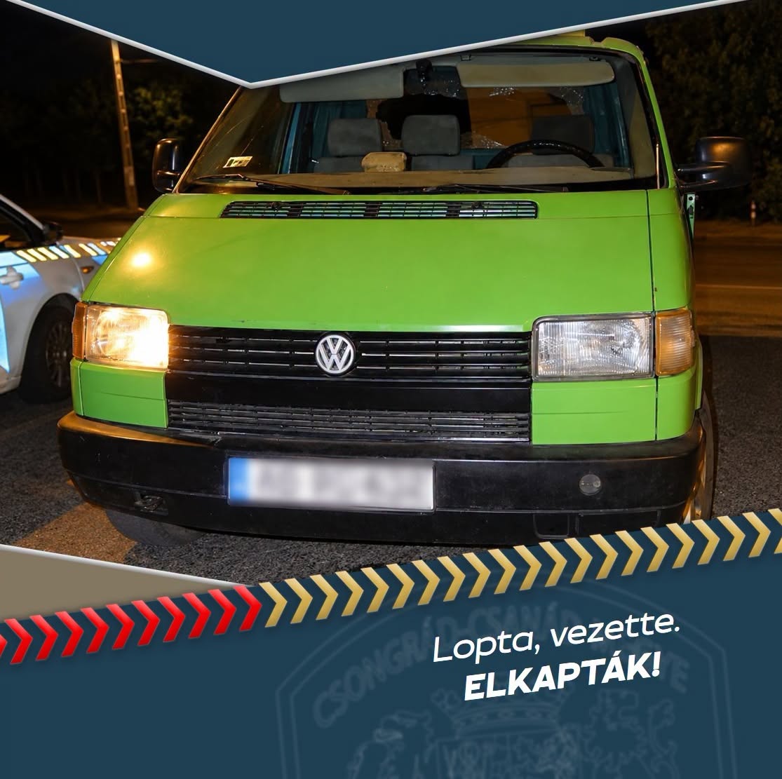 Úgy lopott furgont, hogy vezetni sem vezethetett volna 1 Úgy lopott furgont, hogy vezetni sem vezethetett volna 1