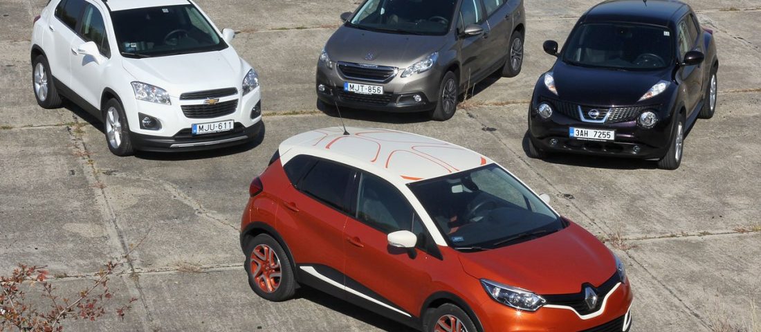 Összehasonlító teszt: kis városi terepjárók