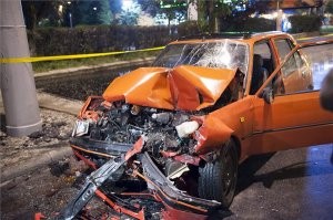 A nap képe: munkagépbe rohant