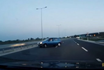 Forgalommal szemben autózott a Miskolci elkerülőn