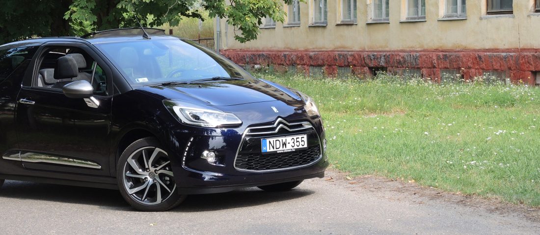 Citroën DS 3 Cabrio: Kihalt faj