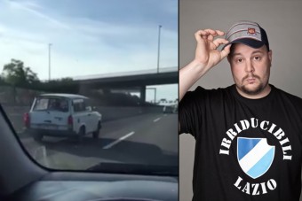 Trabant alázta meg a TrollFoci sztárját az M0-áson