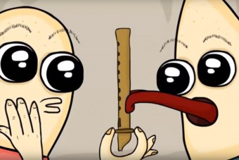 Ez történik, ha valaki nagyon erősen fújja a furulyát