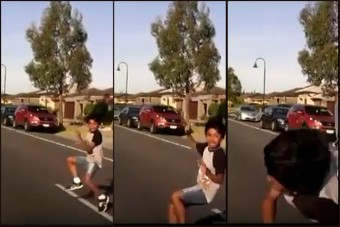 Fedélzeti kamera rögzítette a gyerekgázolást