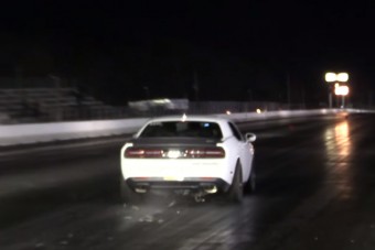 Na így törik ripityára a kardántengely