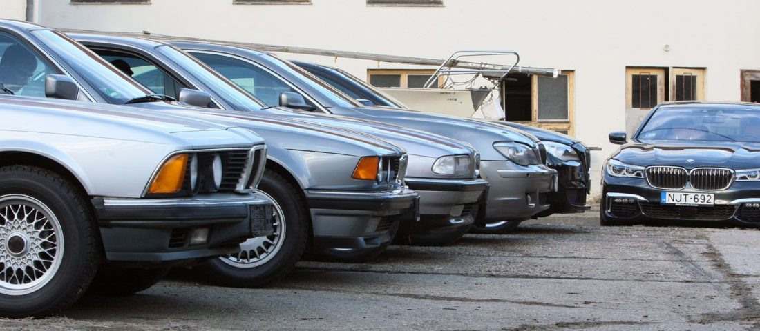 Exkluzív: a 7-es BMW összes generációja